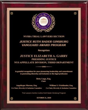 Garry Plaque