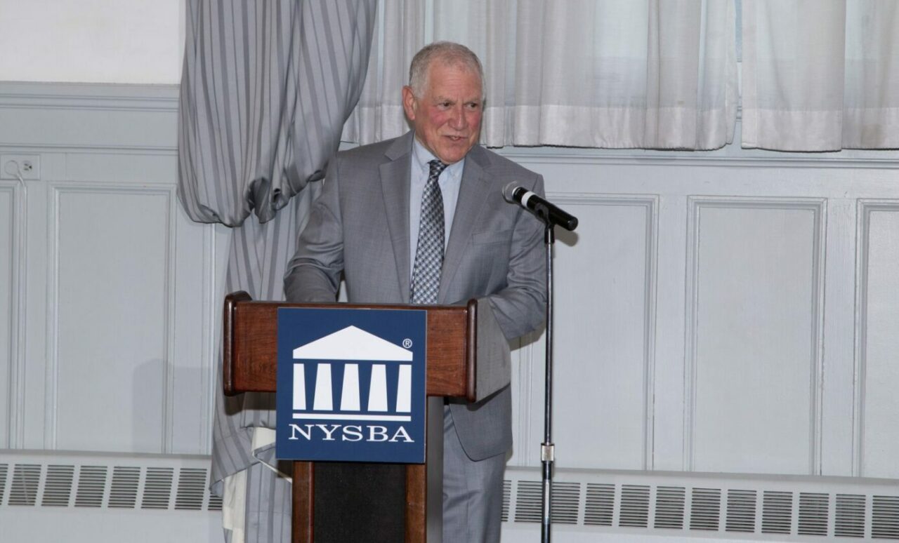 Richard Lewis at Binghamton inauguration celebration June 1, 2023 at The Binghamton Club.